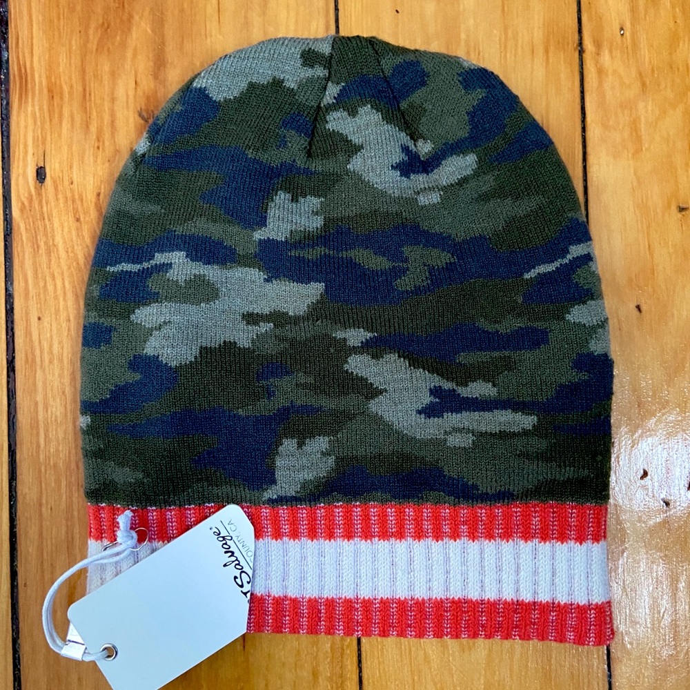 PJ SALVAGE camo beanie